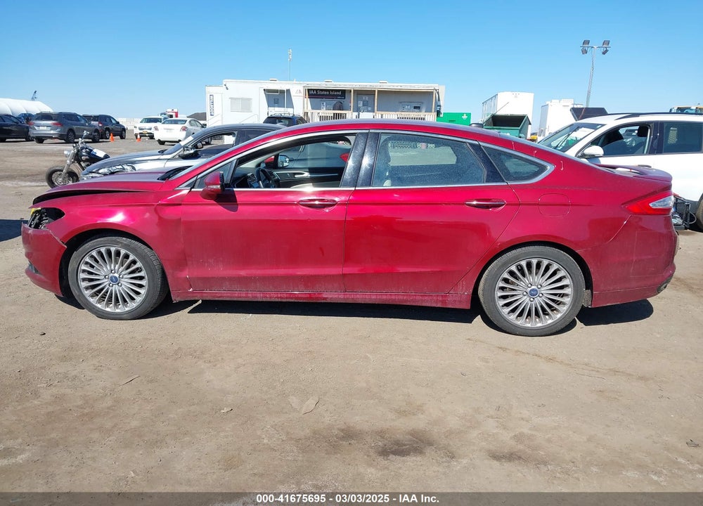 2016 FORD FUSION TITANIUM VIN: 3FA6P0K92GR391329