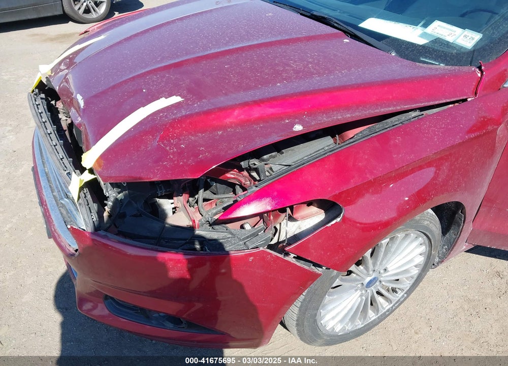 2016 FORD FUSION TITANIUM VIN: 3FA6P0K92GR391329