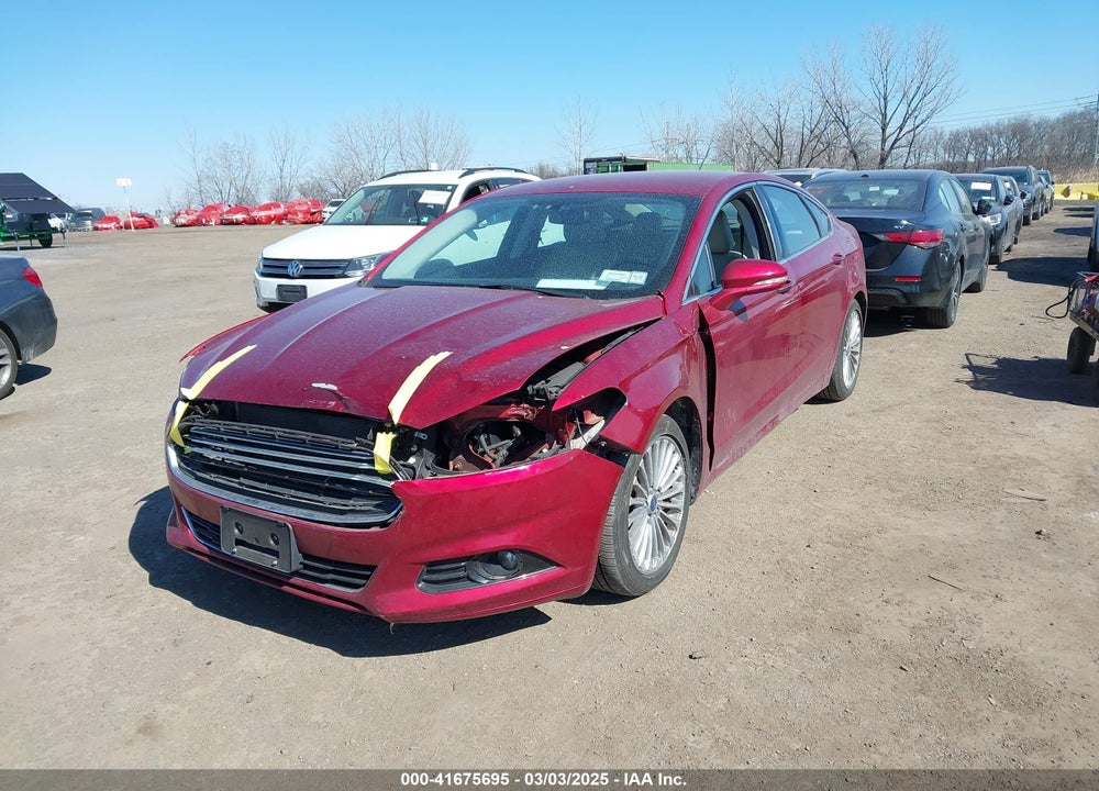 2016 FORD FUSION TITANIUM VIN: 3FA6P0K92GR391329