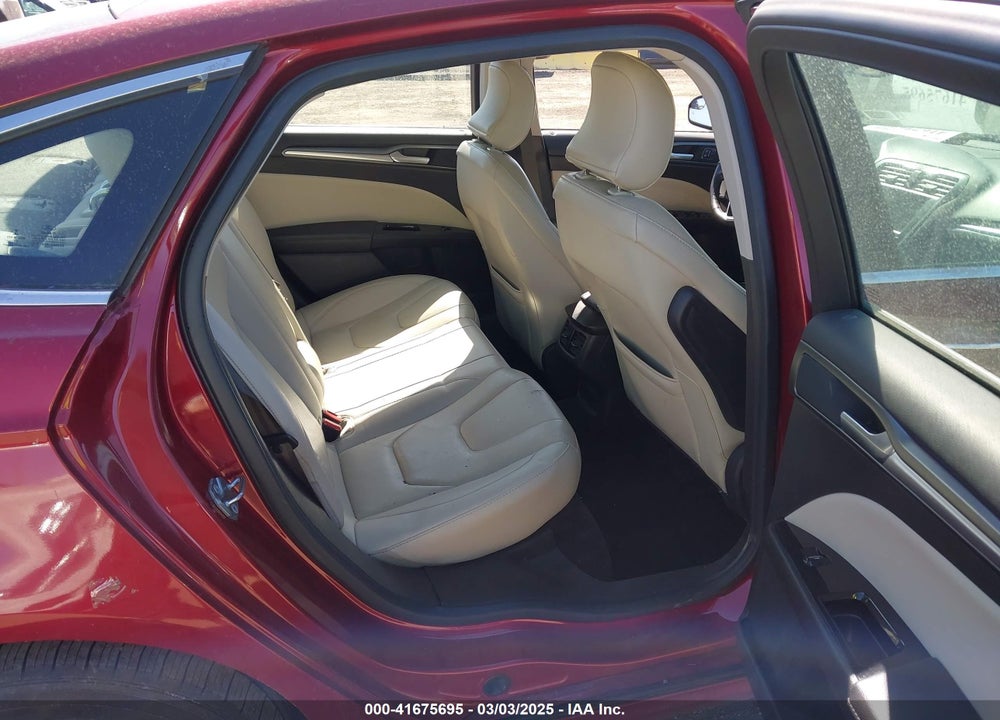 2016 FORD FUSION TITANIUM VIN: 3FA6P0K92GR391329