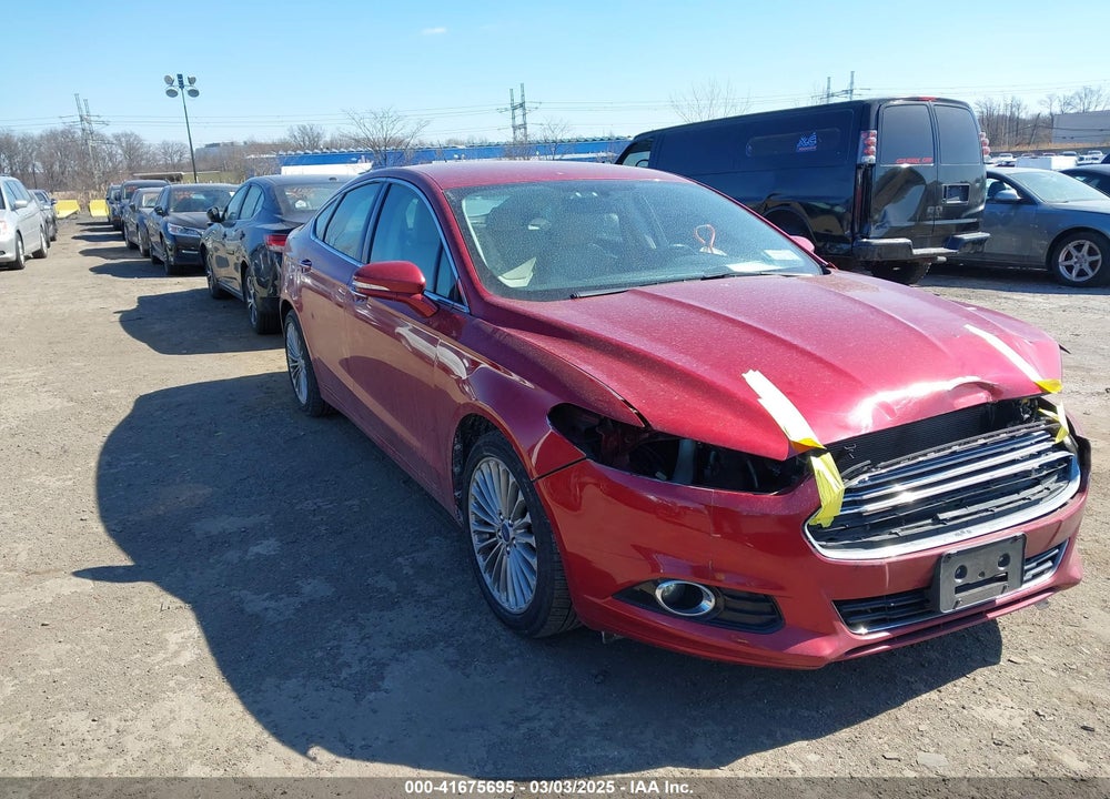 2016 FORD FUSION TITANIUM VIN: 3FA6P0K92GR391329