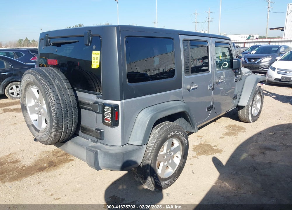 2015 JEEP WRANGLER UNLIMITED SPORT VIN: 1C4BJWDG8FL642098