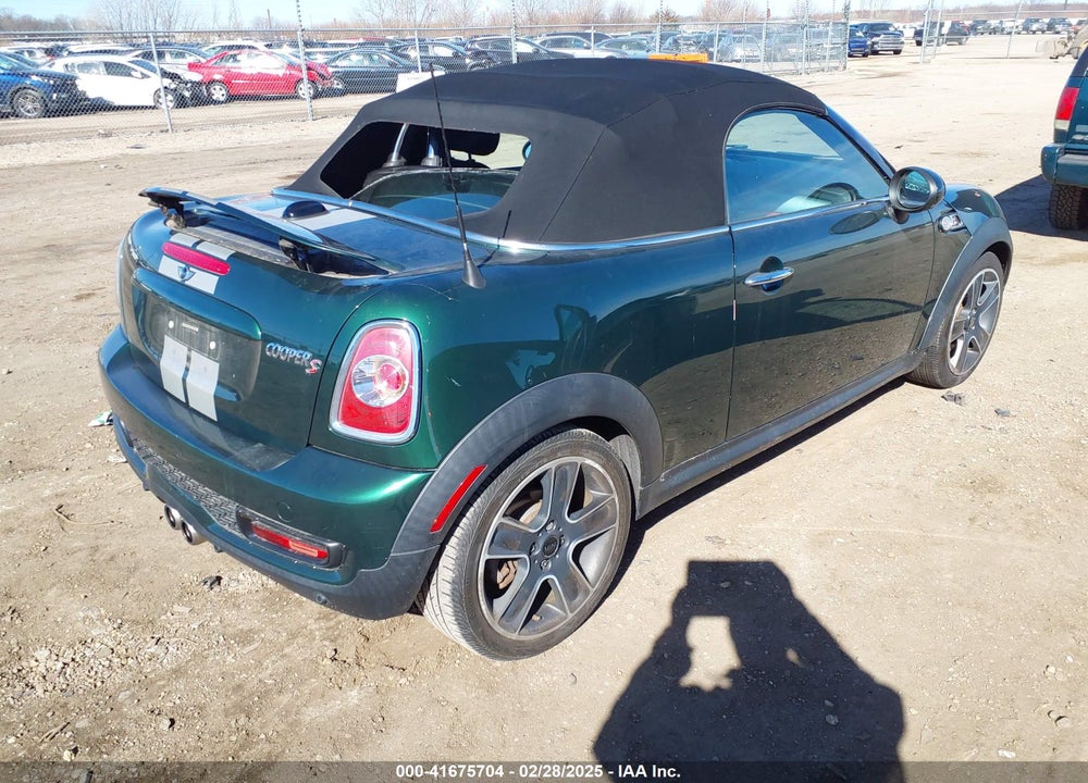 2012 MINI COOPER S VIN: WMWSY3C59CT144205