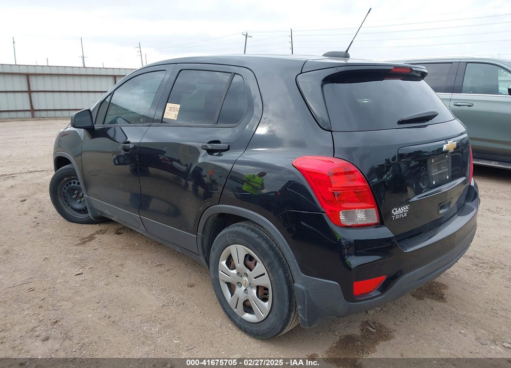 2019 CHEVROLET TRAX VIN: 3GNCJKSB6KL158019