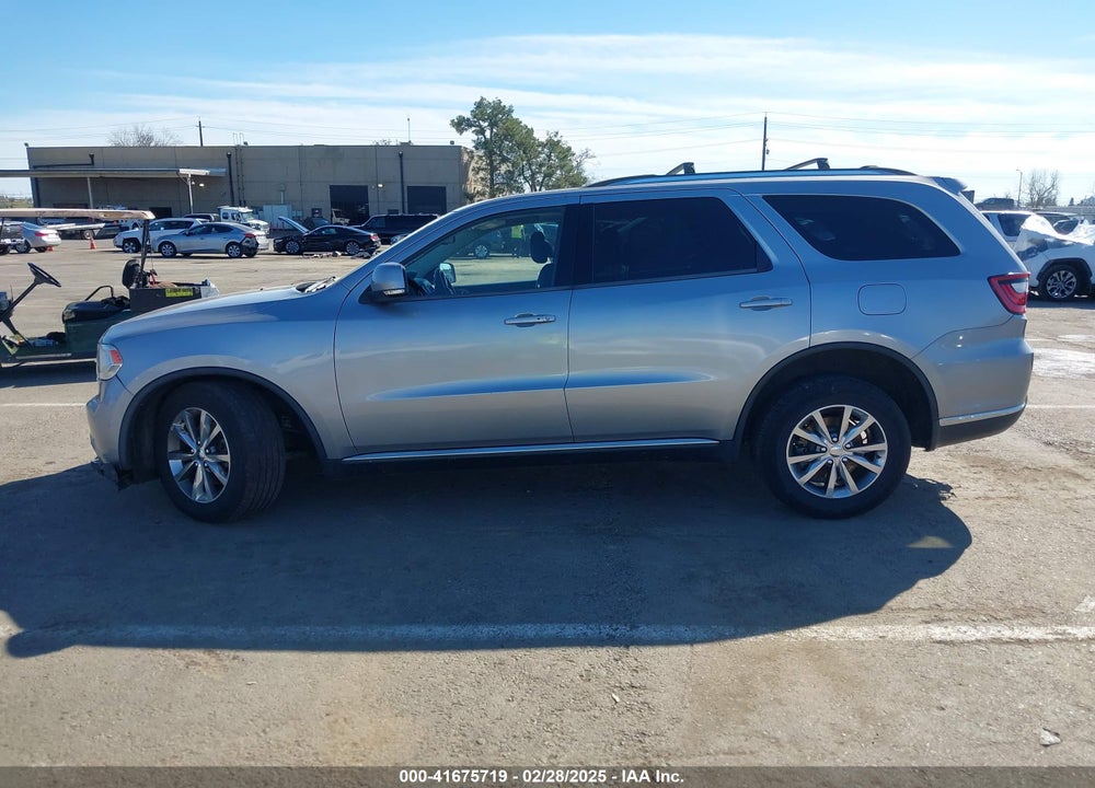 2014 DODGE DURANGO VIN: 1C4RDJDG4EC522418