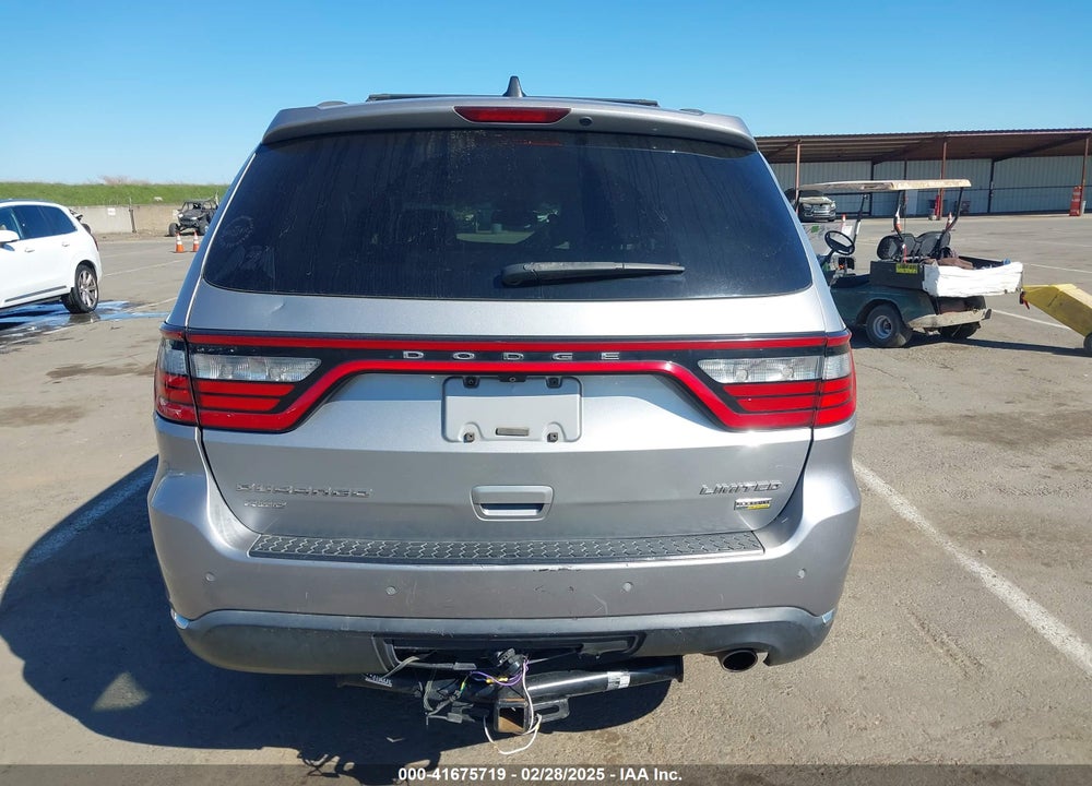 2014 DODGE DURANGO VIN: 1C4RDJDG4EC522418