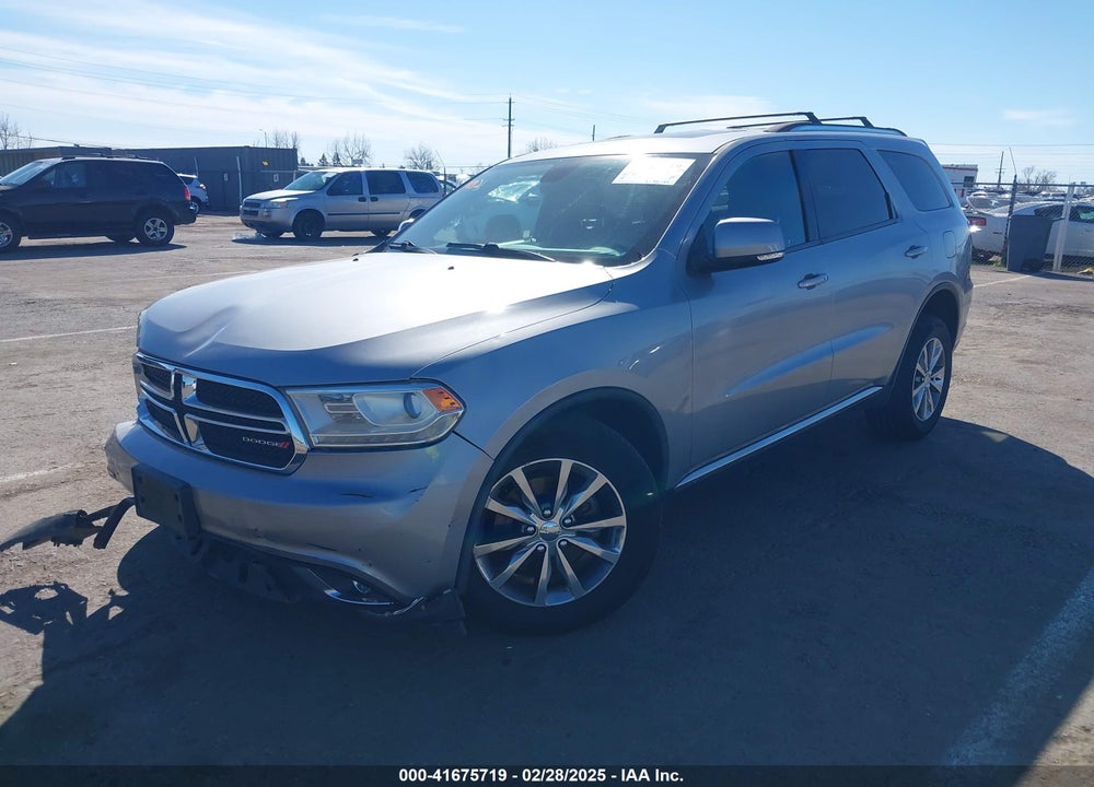 2014 DODGE DURANGO VIN: 1C4RDJDG4EC522418