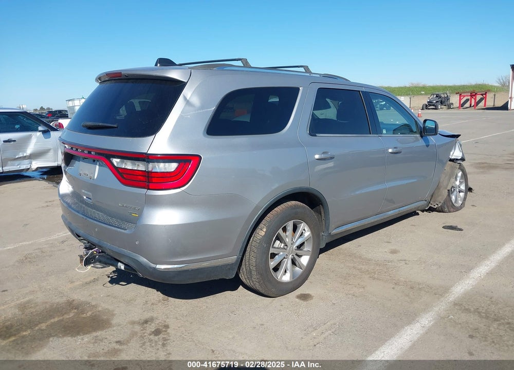 2014 DODGE DURANGO VIN: 1C4RDJDG4EC522418