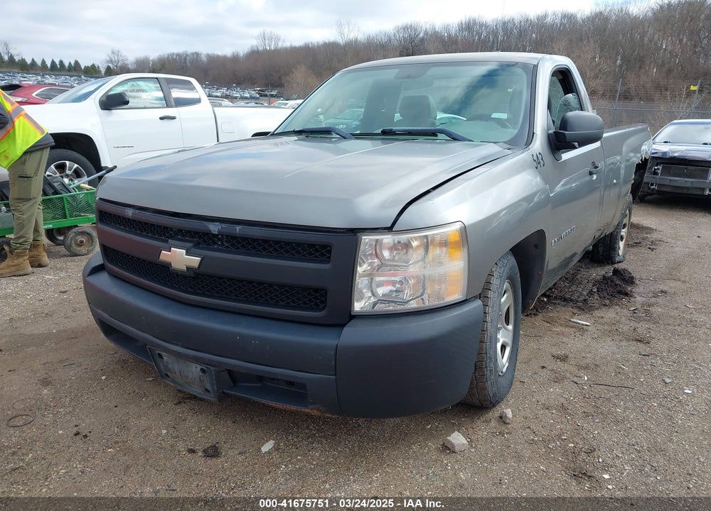 2007 CHEVROLET SILVERADO 1500 WORK TRUCK VIN: 1GCEC14CX7Z567426