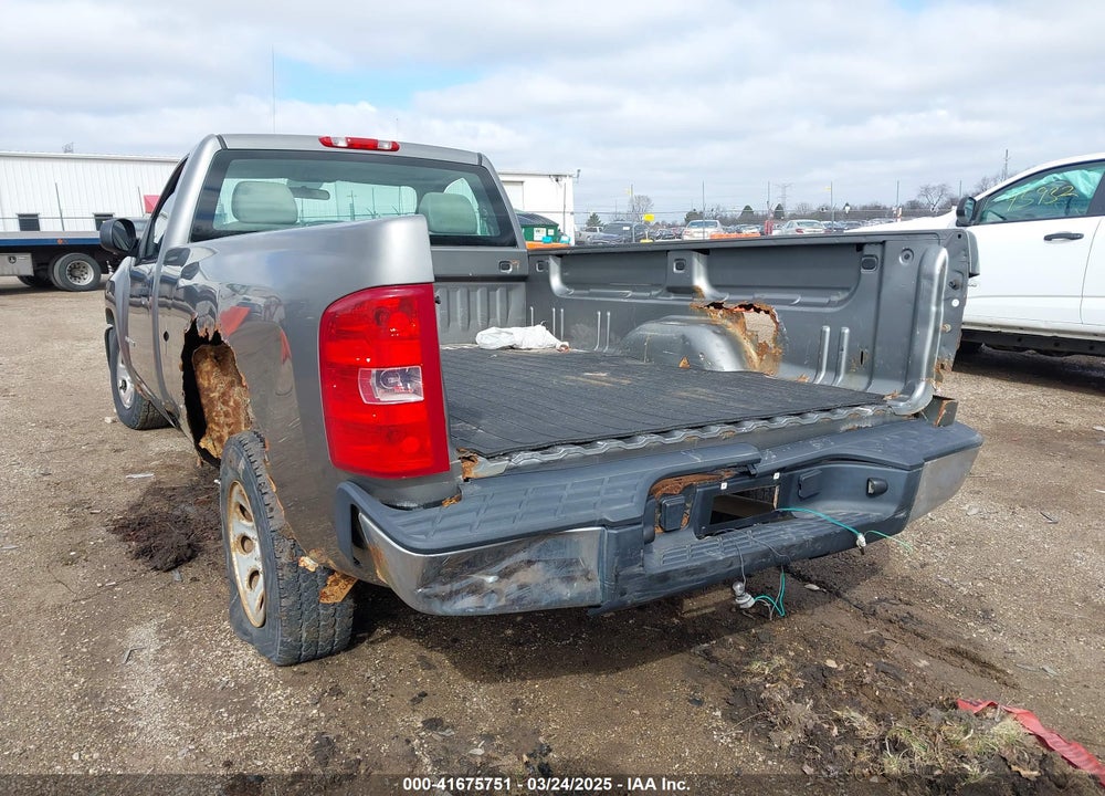 2007 CHEVROLET SILVERADO 1500 WORK TRUCK VIN: 1GCEC14CX7Z567426