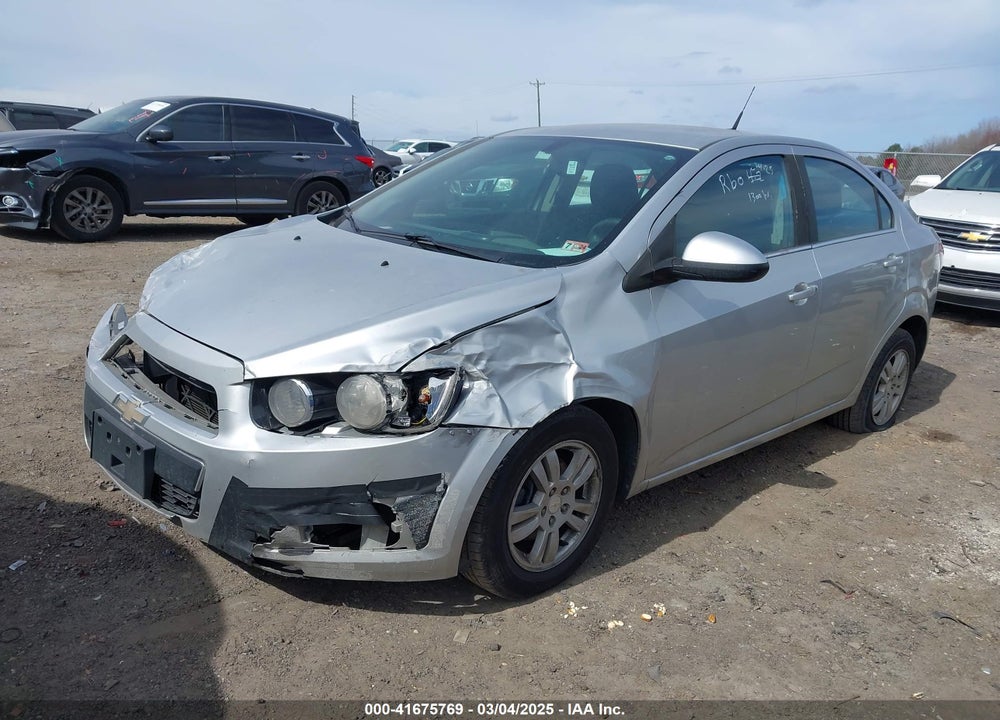 2014 CHEVROLET SONIC LT AUTO VIN: 1G1JC5SH6E4153549