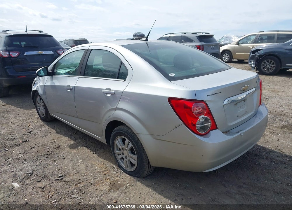 2014 CHEVROLET SONIC LT AUTO VIN: 1G1JC5SH6E4153549