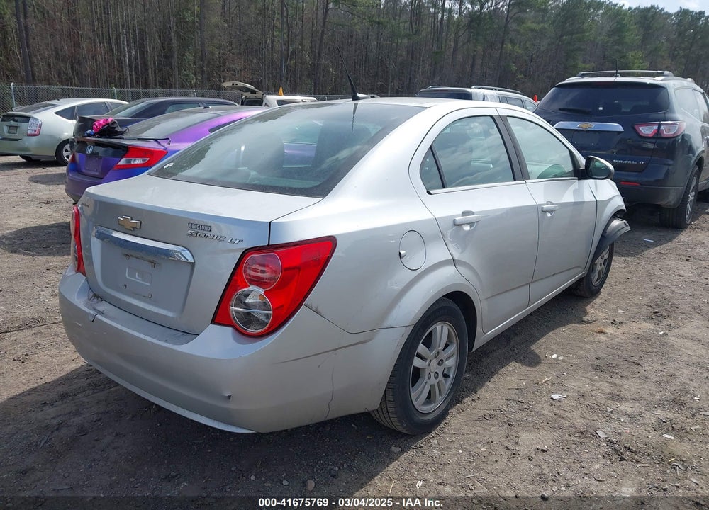 2014 CHEVROLET SONIC LT AUTO VIN: 1G1JC5SH6E4153549
