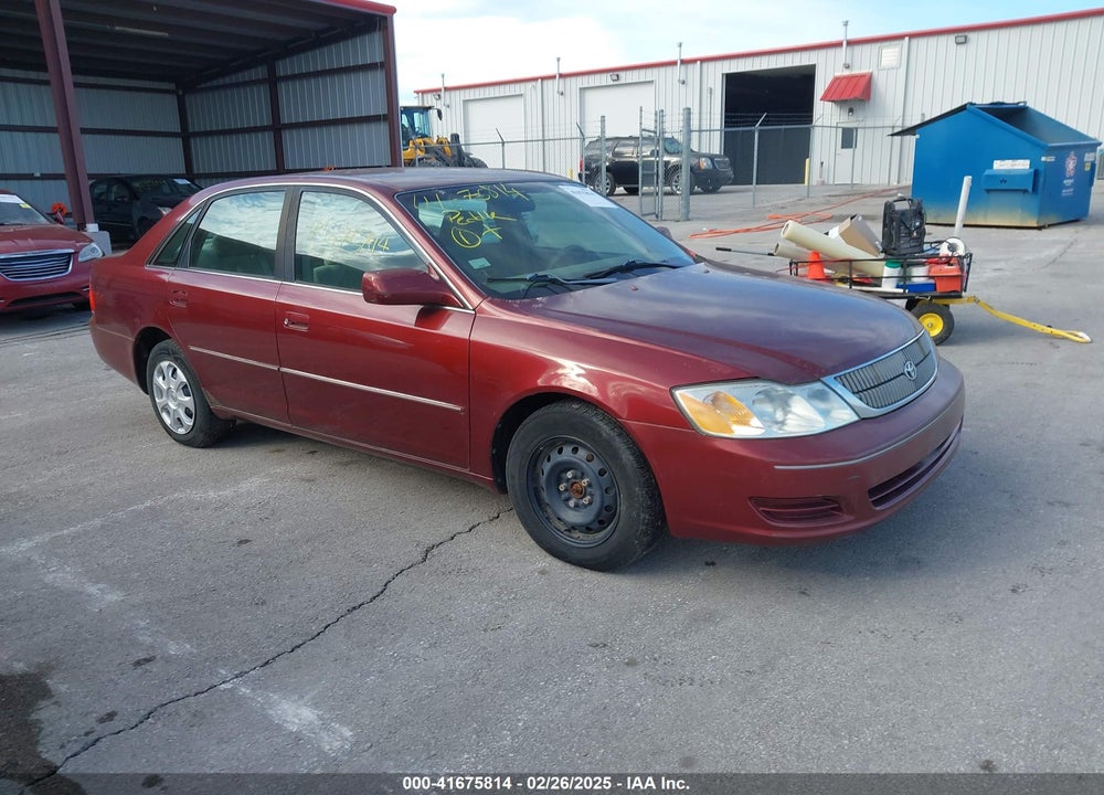 2001 TOYOTA AVALON XL VIN: 4T1BF28B21U169595