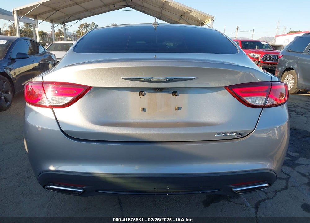 2016 CHRYSLER 200 VIN: 1C3CCCBB9GN195893