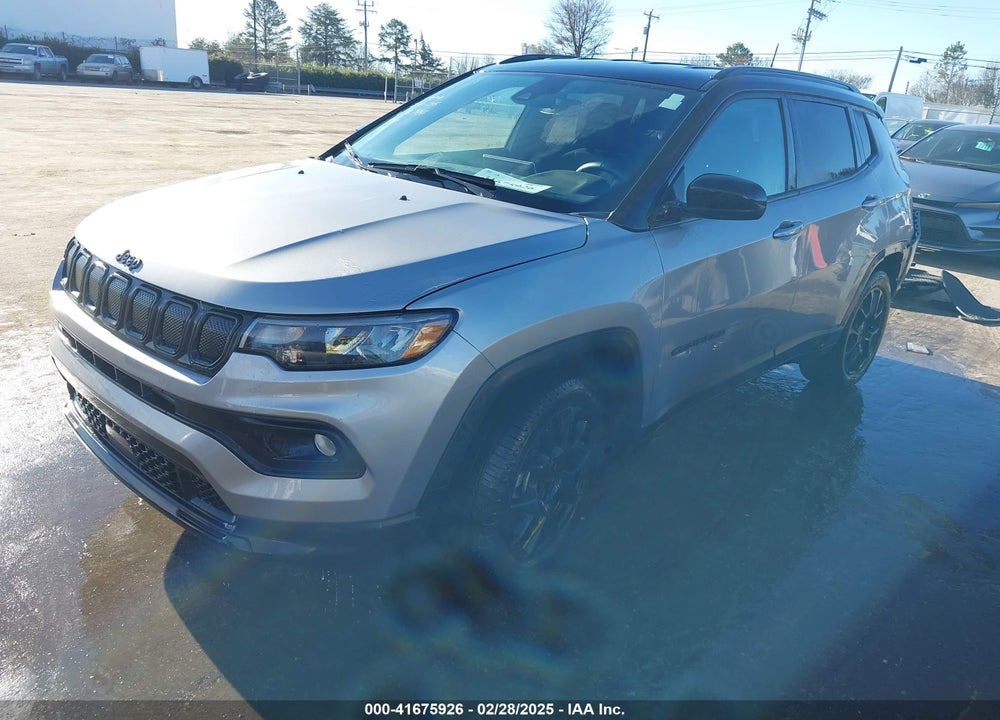 2022 JEEP COMPASS VIN: 3C4NJCBB9NT187946