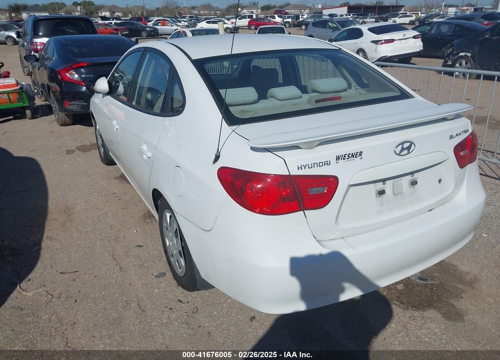 2007 HYUNDAI ELANTRA VIN: KMHDU46D17U047821