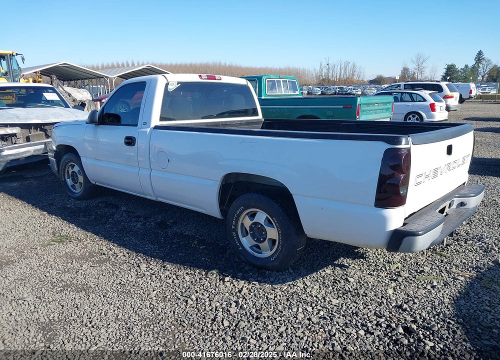 2003 CHEVROLET SILVERADO 1500 WORK TRUCK VIN: 1GCEC14XX3Z308142