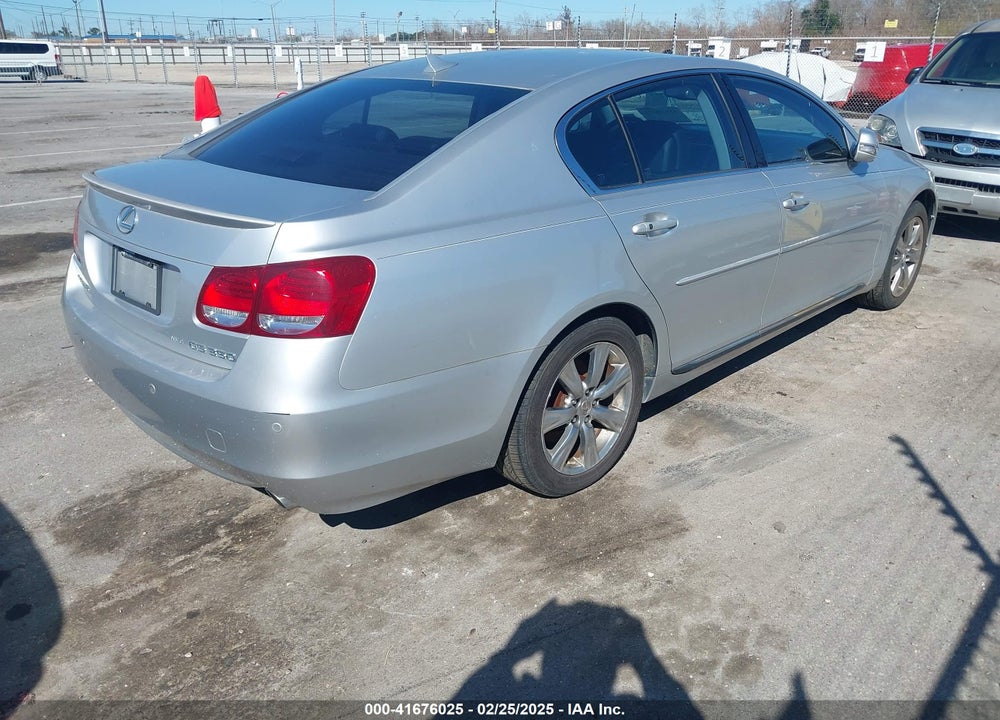 2008 LEXUS GS 350 VIN: JTHCE96S780017108
