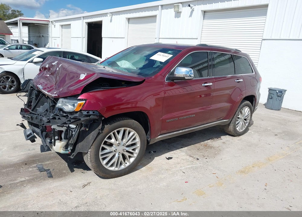 2017 JEEP GRAND CHEROKEE VIN: 1C4RJEJG9HC804577