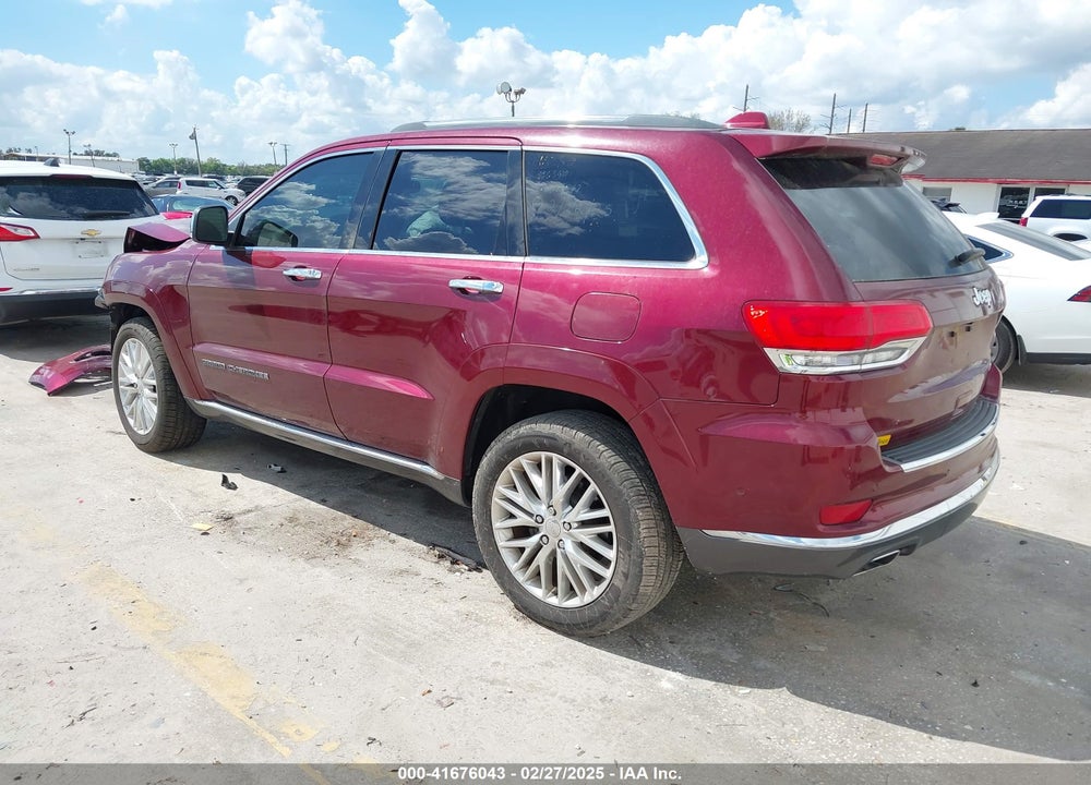 2017 JEEP GRAND CHEROKEE VIN: 1C4RJEJG9HC804577