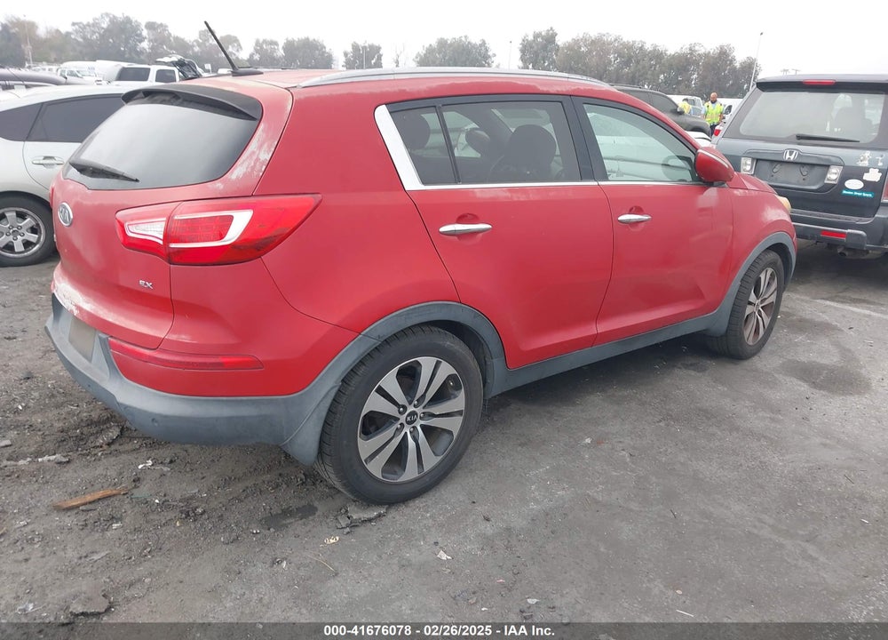 2012 KIA SPORTAGE EX VIN: KNDPC3A22C7274335