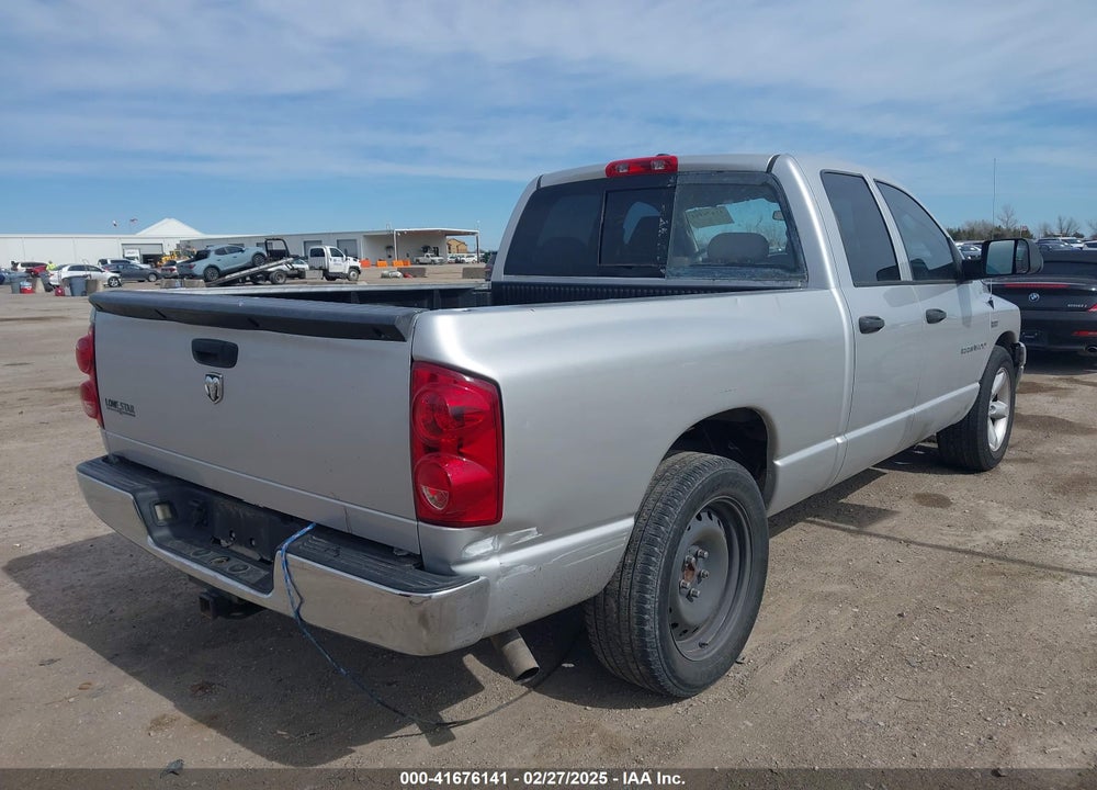 2007 DODGE RAM 1500 SLT VIN: 1D7HA18207S211666