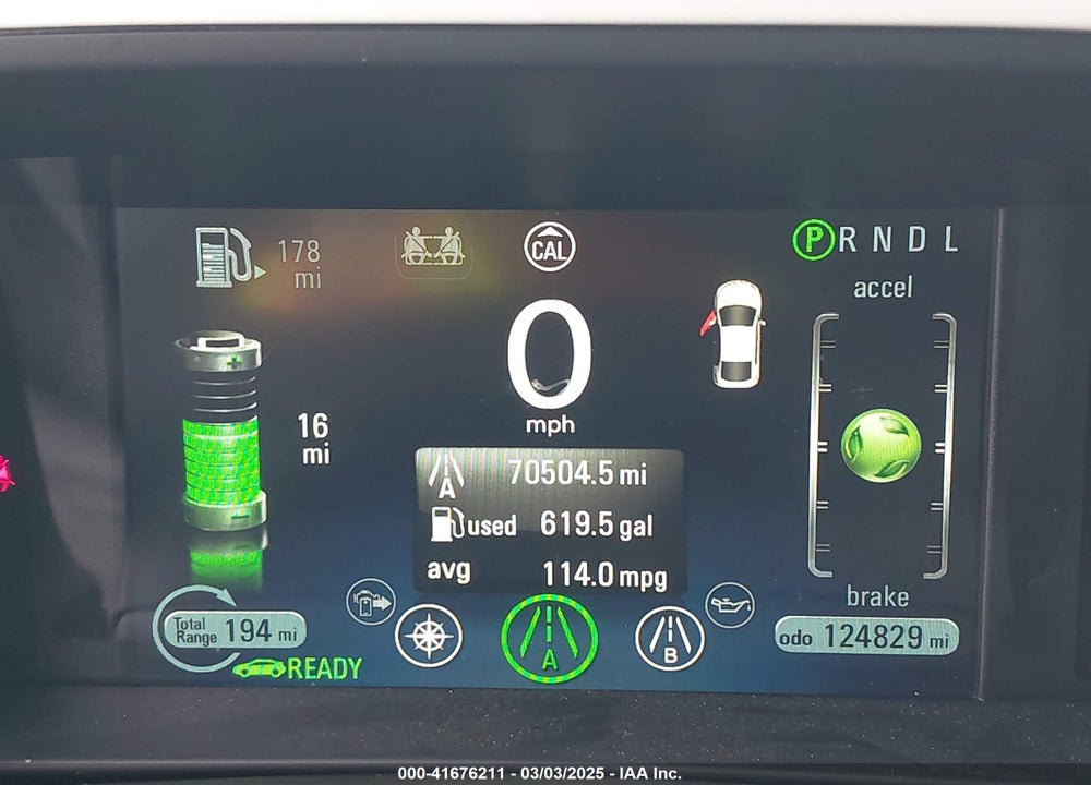 2013 CHEVROLET VOLT VIN: 1G1RA6E42DU148564