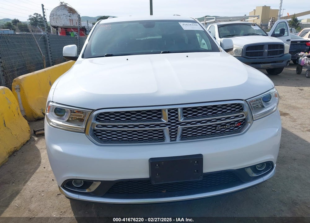 2018 DODGE DURANGO VIN: 1C4RDHAG1JC384960