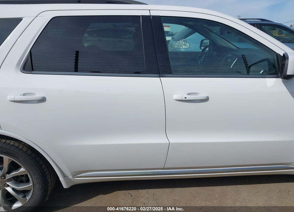 2018 DODGE DURANGO VIN: 1C4RDHAG1JC384960