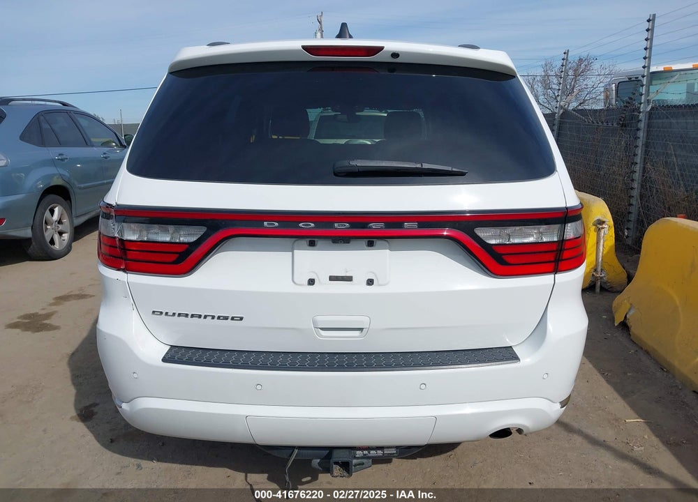 2018 DODGE DURANGO VIN: 1C4RDHAG1JC384960
