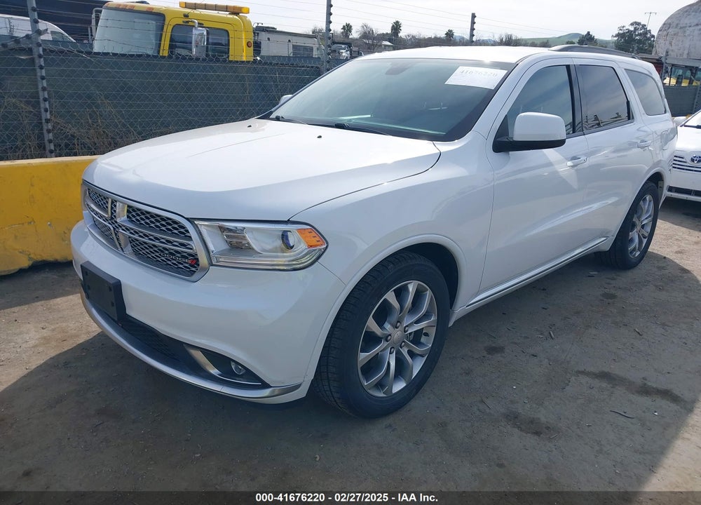 2018 DODGE DURANGO VIN: 1C4RDHAG1JC384960