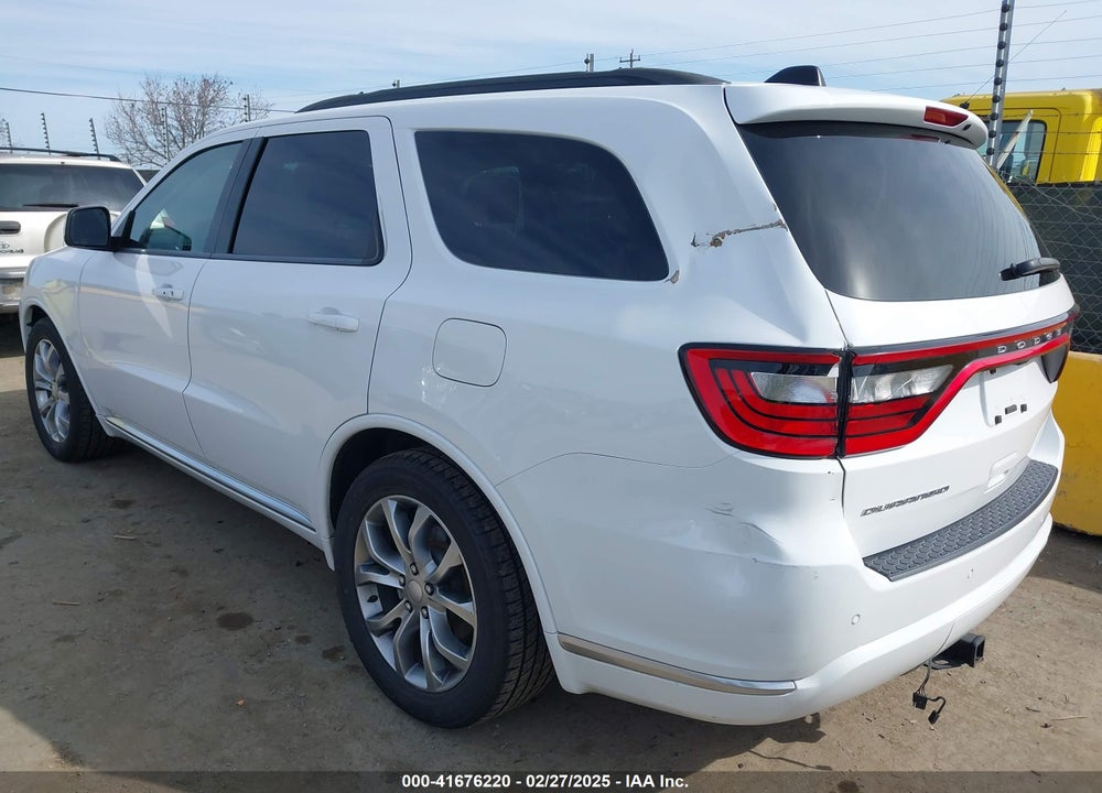 2018 DODGE DURANGO VIN: 1C4RDHAG1JC384960