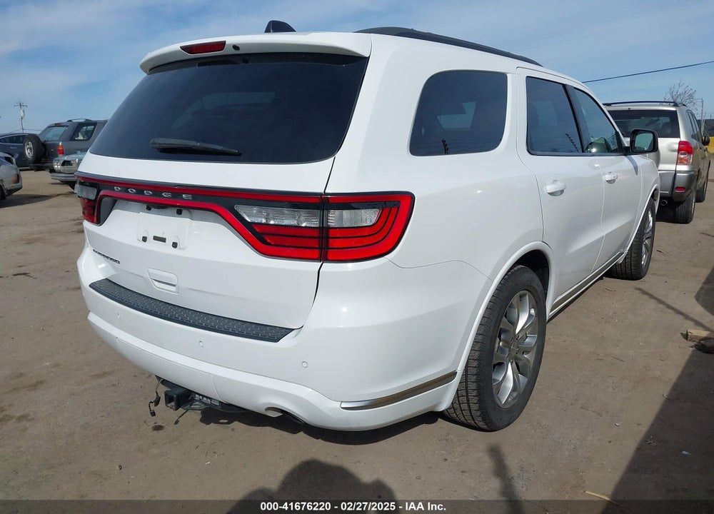 2018 DODGE DURANGO VIN: 1C4RDHAG1JC384960