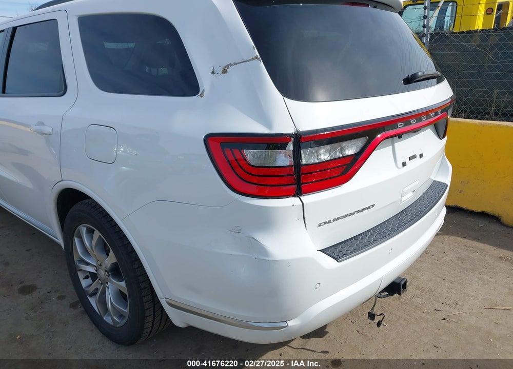 2018 DODGE DURANGO VIN: 1C4RDHAG1JC384960