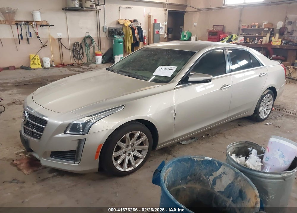 2014 CADILLAC CTS LUXURY VIN: 1G6AX5SX9E0122762