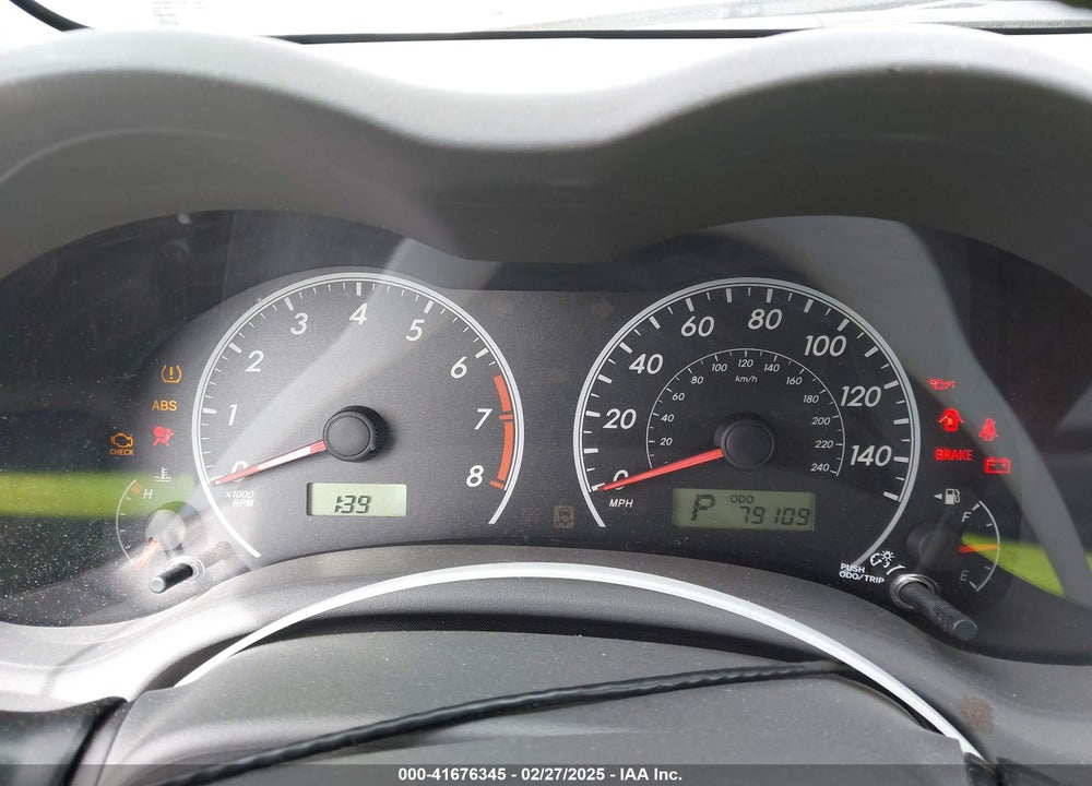 2009 TOYOTA COROLLA VIN: 1NXBU40E99Z137116