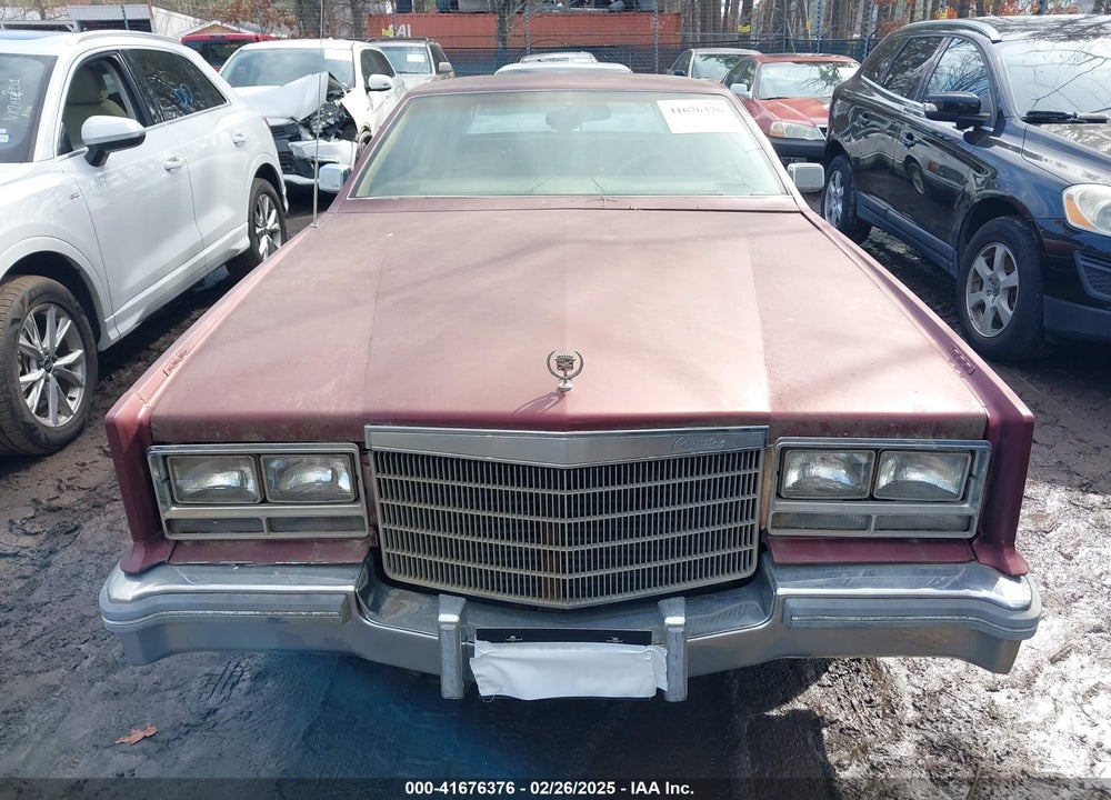 1982 CADILLAC ELDORADO VIN: 1G6AL578XCE604086