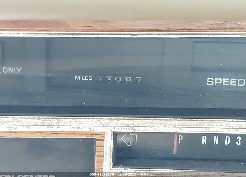 1982 CADILLAC ELDORADO VIN: 1G6AL578XCE604086
