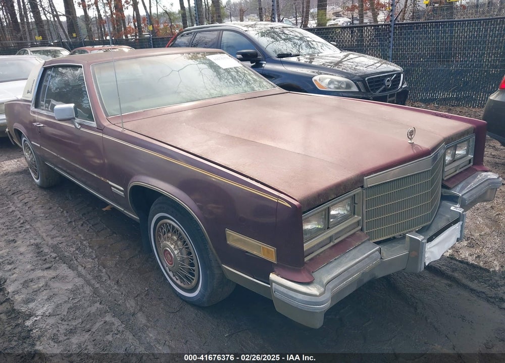 1982 CADILLAC ELDORADO VIN: 1G6AL578XCE604086