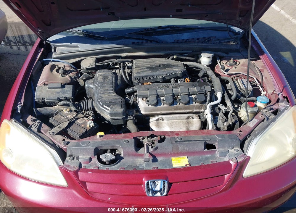 2003 HONDA CIVIC VIN: 2HGES26793H527634