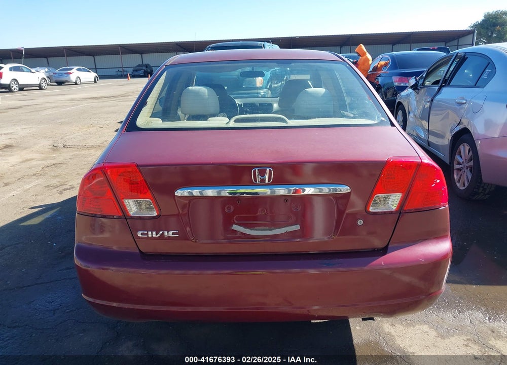 2003 HONDA CIVIC VIN: 2HGES26793H527634