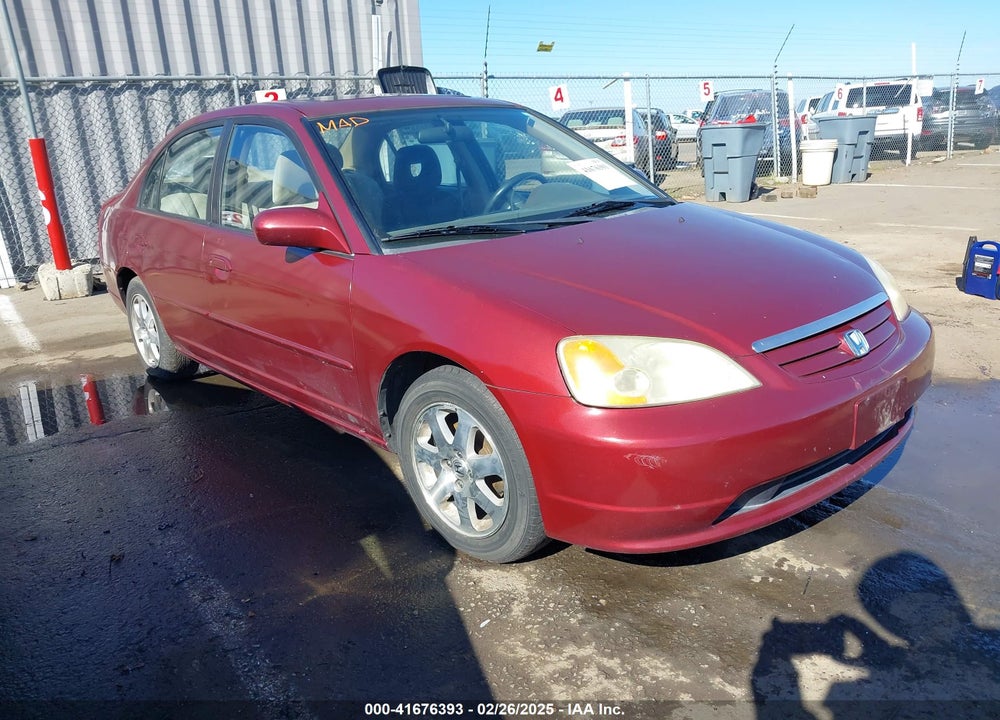 2003 HONDA CIVIC VIN: 2HGES26793H527634