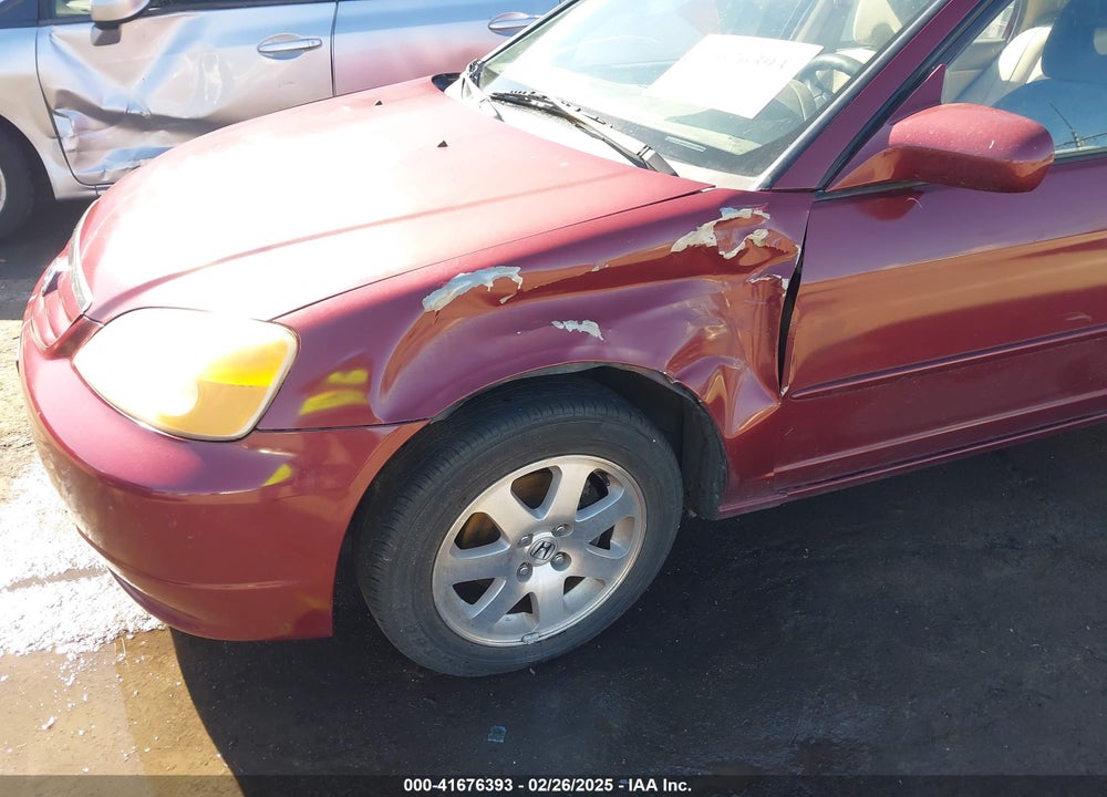 2003 HONDA CIVIC VIN: 2HGES26793H527634
