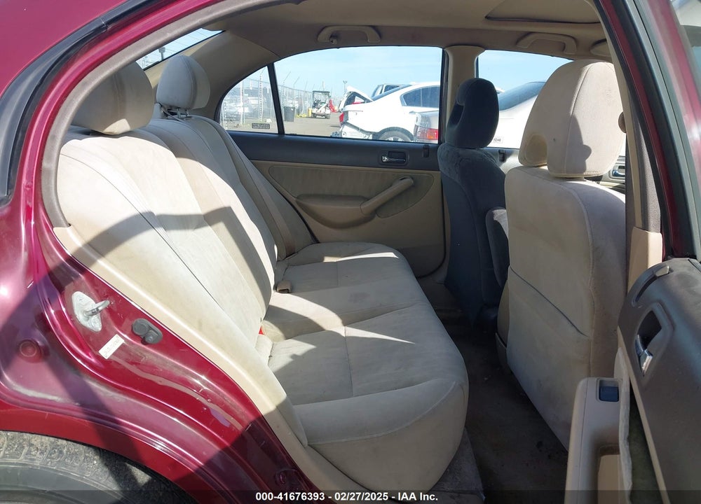 2003 HONDA CIVIC VIN: 2HGES26793H527634