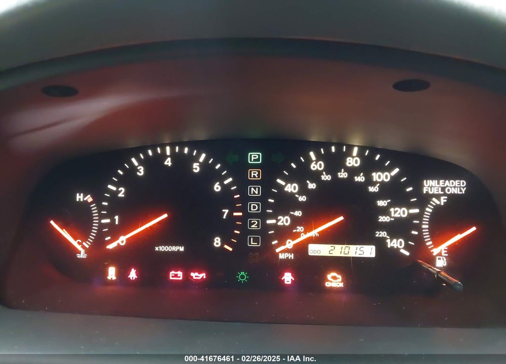 1997 LEXUS ES 300 VIN: JT8BF22G2V0066648