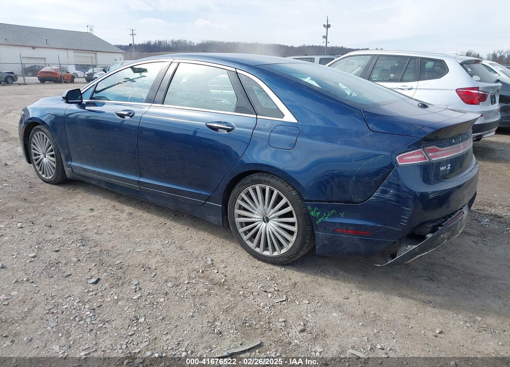 2017 LINCOLN MKZ VIN: 3LN6L5FC7HR612722