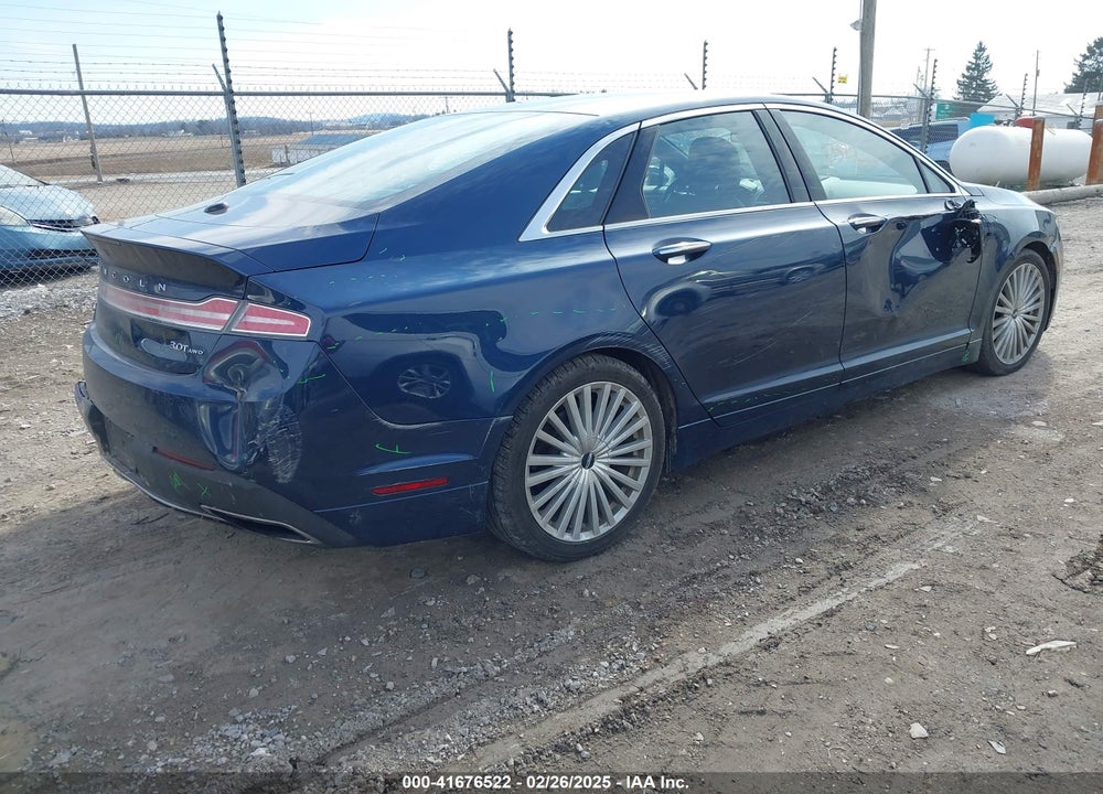 2017 LINCOLN MKZ VIN: 3LN6L5FC7HR612722