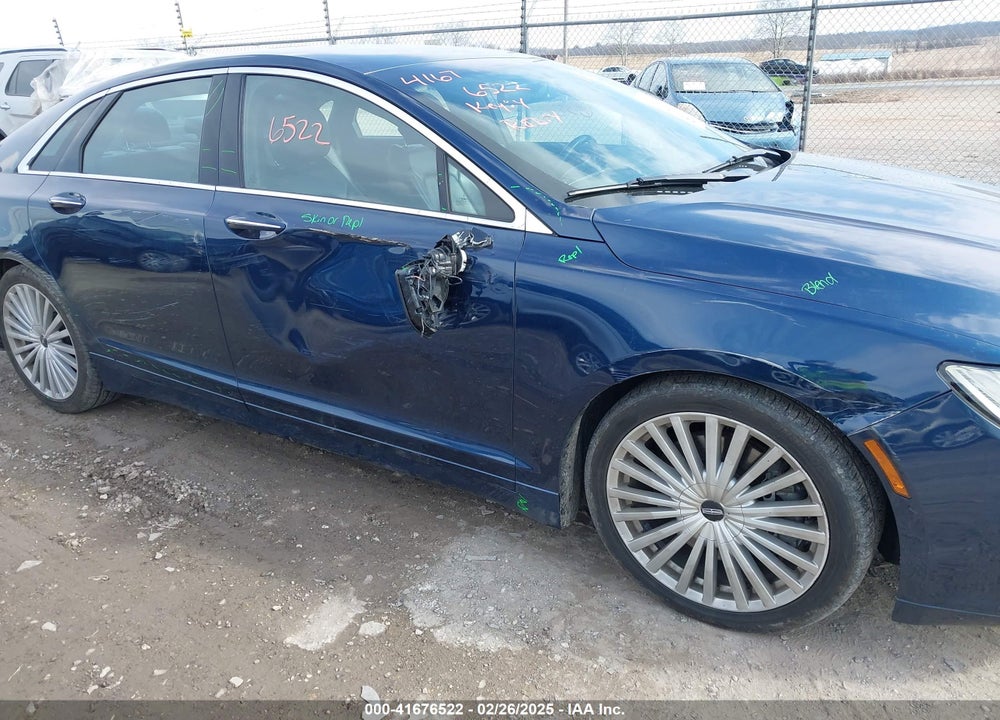 2017 LINCOLN MKZ VIN: 3LN6L5FC7HR612722