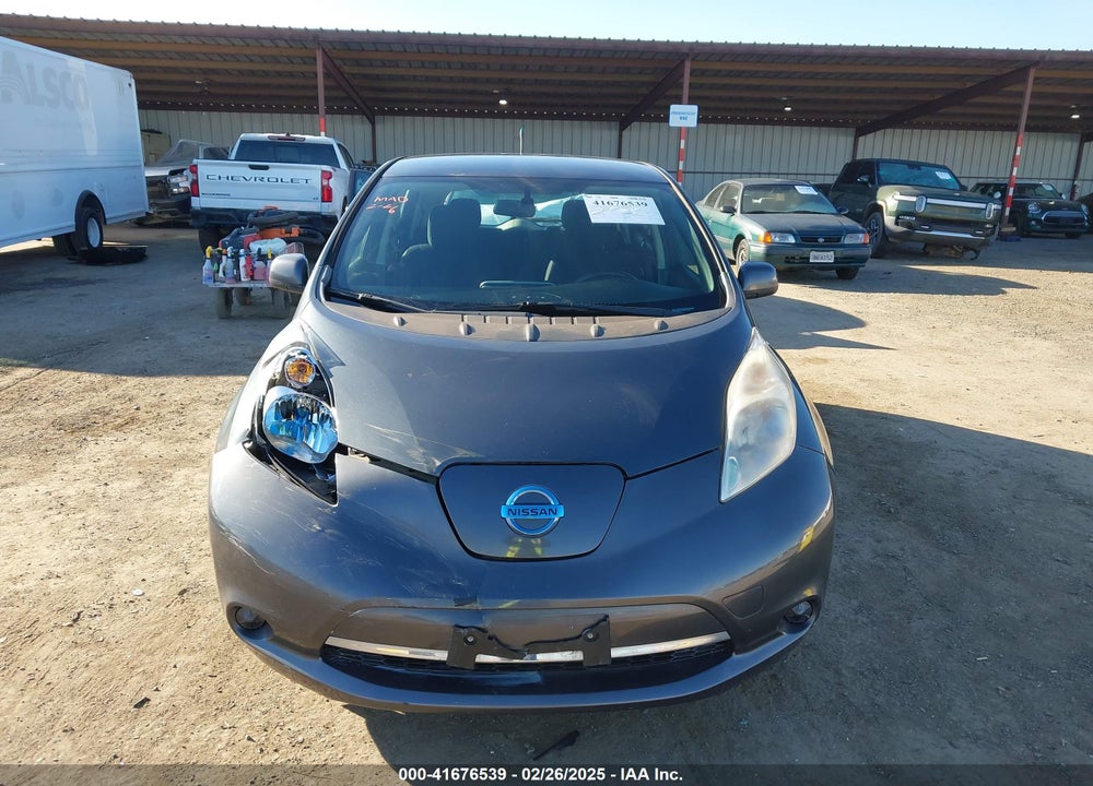 2013 NISSAN LEAF VIN: 1N4AZ0CP0DC422007